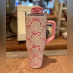 Bows 🎀and Hearts 💗Hobby Lobby Tumbler